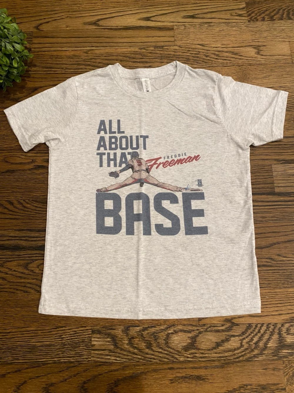 Freddie Freeman Braves Tshirt Sz 6-7